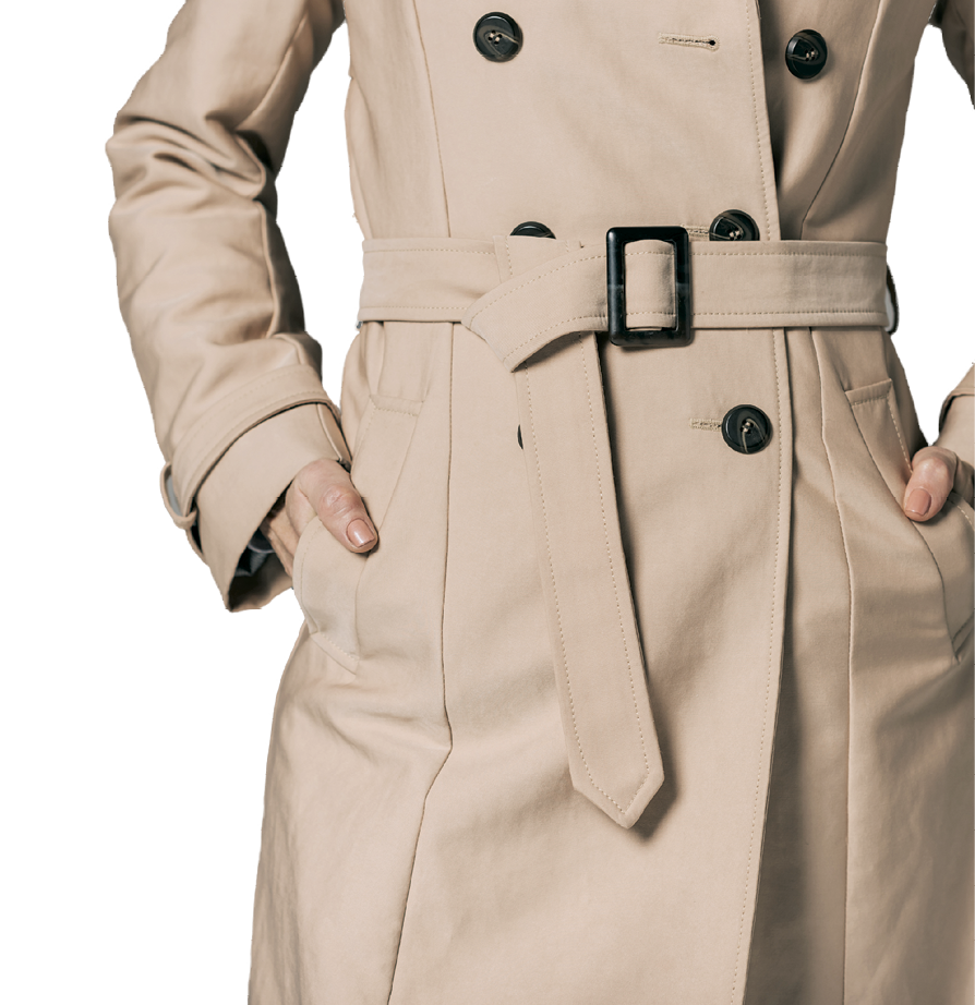 Belted Trench Coat